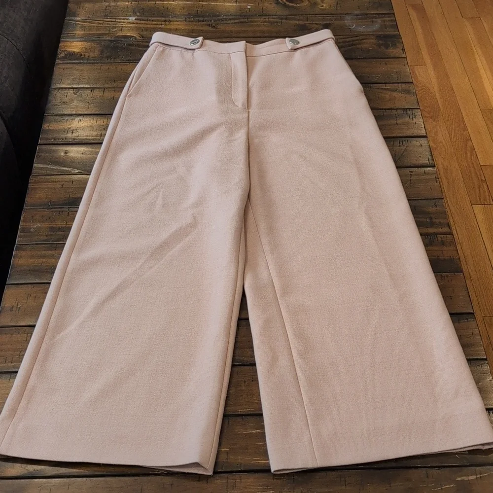 Maje Panka Wide Leg Crop Pant 40